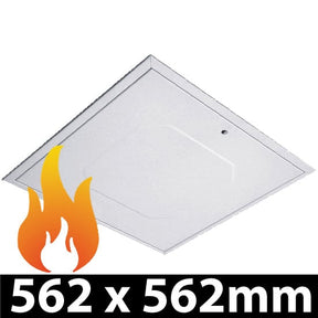 Loft Hatch 562x562 Fire Rated Security Lock Access Panels - Single Hatch - GL271F - GL271F - Manthorpe - Trade Counter Direct