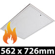 Loft Hatch 562x726 Fire Rated Security Lock Access Panels - Single Hatch - GL281F - GL281F - Manthorpe - Trade Counter Direct