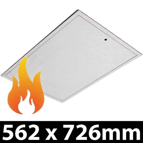 Loft Hatch 562x726 Fire Rated Security Lock Access Panels - Single Hatch - GL281F - GL281F - Manthorpe - Trade Counter Direct
