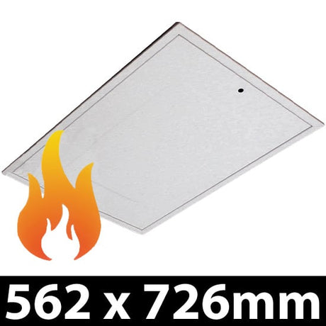 Loft Hatch 562x726 Fire Rated Security Lock Access Panels - Single Hatch - GL281F - GL281F - Manthorpe - Trade Counter Direct