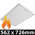 Loft Hatch 562x726mm Fire Rated Access Panels - Standard Lock - Single Hatch - GL280F - GL280F - Manthorpe - Trade Counter Direct