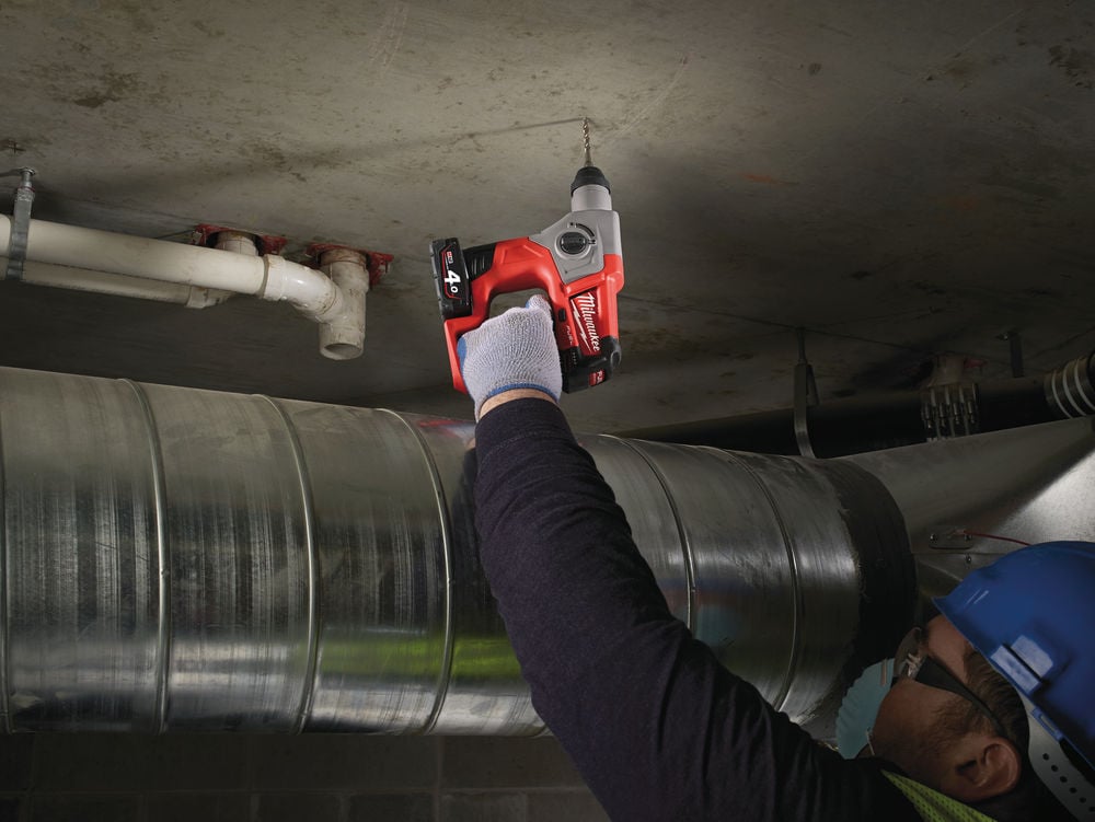 Milwaukee M12CH-0 Fuel SDS Hammer Drill - Bare Unit