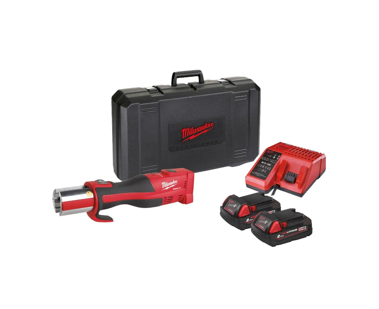 Milwaukee M18BLHPT-202C FORCE LOGIC™ Press Tool Kit – 2x 2.0Ah Batteries