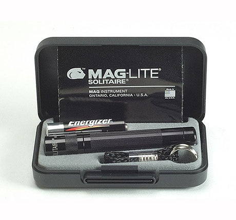 Maglite AAA Mini Mag Solitaire K3A Torches - K3A016 Blister Pack - MGLK3A016 - MagLite - Trade Counter Direct