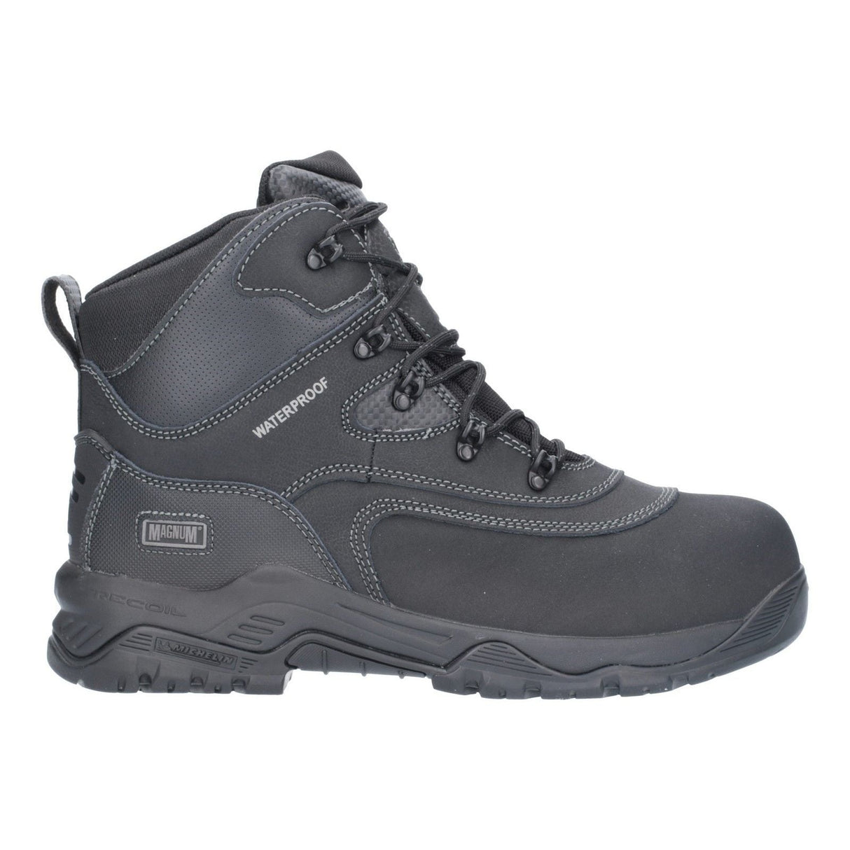 Magnum Broadside 6.0 Waterproof Uniform Safety Boot - Black (M801552 - 013) - 27625-46458-04 - Magnum - Trade Counter Direct