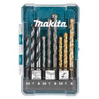 Makita D - 71978 9 Piece Mixed Drill Bit Set in Plastic Carry Case - D-71978 - Makita - Trade Counter Direct