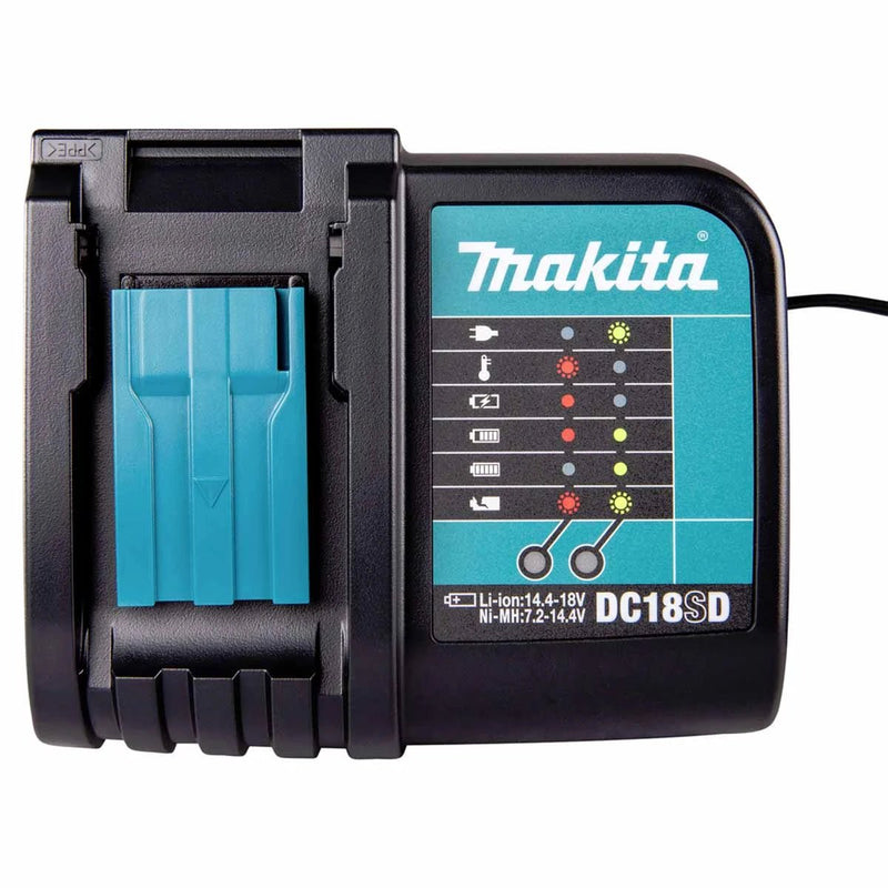 Makita DC18SD 14.4V - 18V LXT Li - ion Charger - DC18SD - Makita - Trade Counter Direct