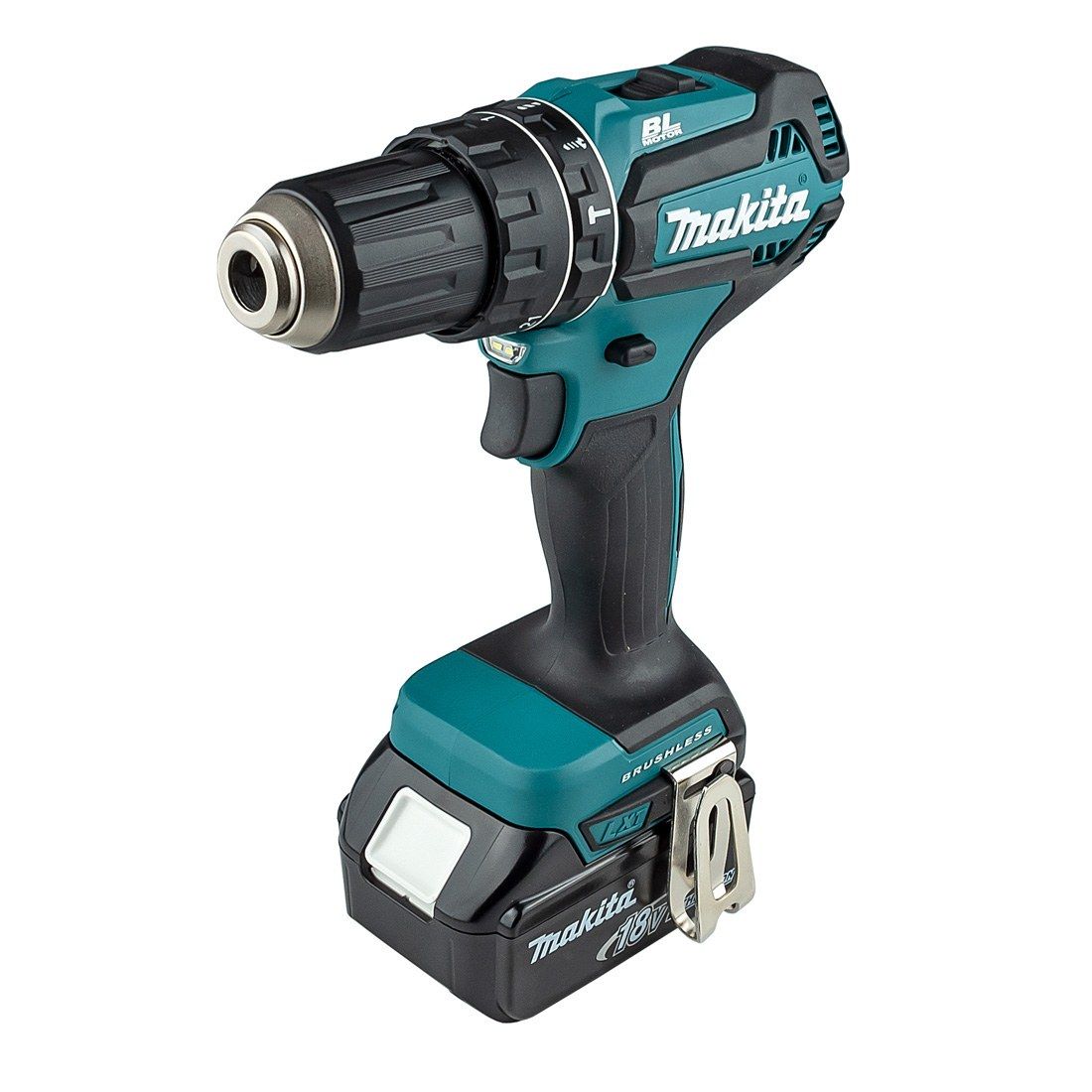 Makita DLX3116TJ 18V LXT Cordless Triple Kit – DHP485, DRT50 & DKP180 (2x 5.0Ah Batteries) - DLX3116TJ - Makita - Trade Counter Direct