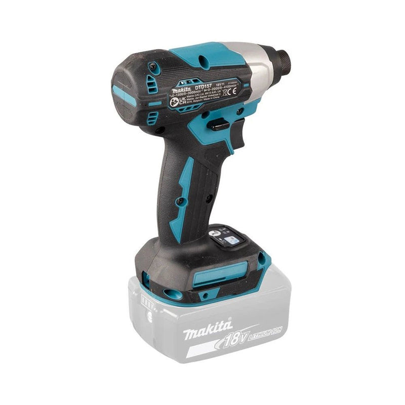 Makita DTD157 18V LXT Brushless Impact Driver Body Only - DTD157Z - Makita - Trade Counter Direct