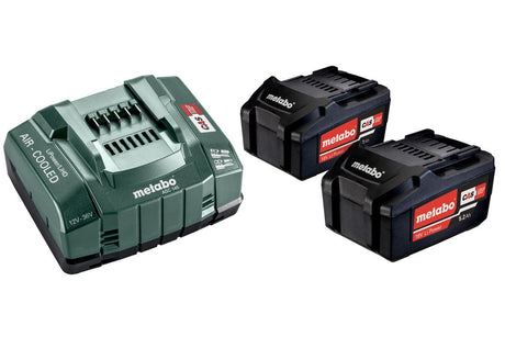 Metabo 685051000 Starter Kit 2 x18v 5.2ah Battery + ASC145 Charger - 685051000 - Metabo Power Tools UK - Trade Counter Direct