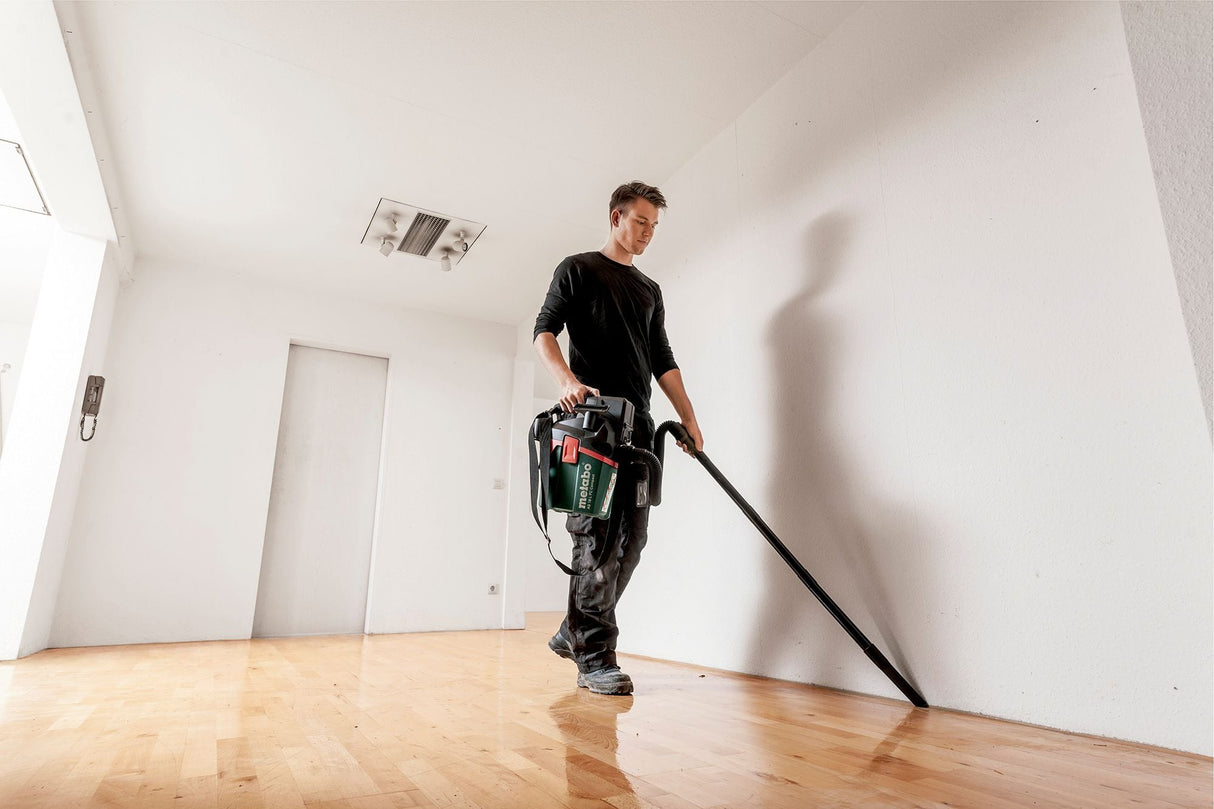 Metabo AS 18 HEPA PC Compact 18V Wet & Dry 6L Vacuum Cleaner - 602029850 - AS18HEPAPC - Metabo Power Tools UK - Trade Counter Direct