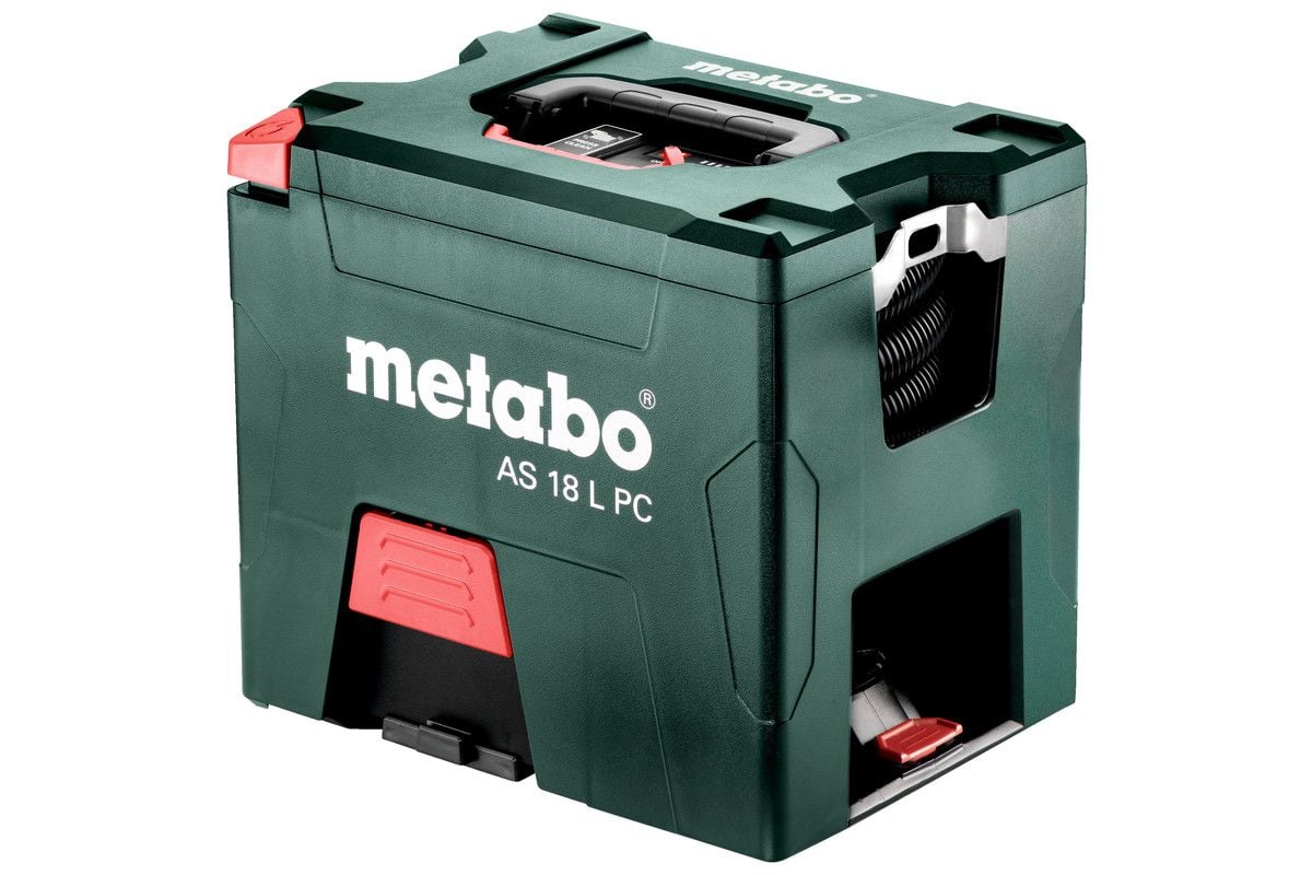 Metabo AS18LPC Cordless 18V Vacuum Cleaner - 602021850 - AS18LPC - Metabo Power Tools UK - Trade Counter Direct