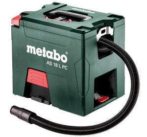 Metabo AS18LPC Cordless 18V Vacuum Cleaner - 602021850 - AS18LPC - Metabo Power Tools UK - Trade Counter Direct