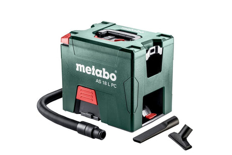 Metabo AS18LPC Cordless 18V Vacuum Cleaner - 602021850 - AS18LPC - Metabo Power Tools UK - Trade Counter Direct