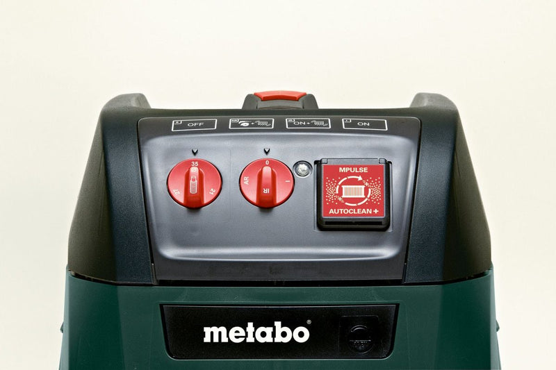 Metabo ASR35MACP110V 1400w M Class Wet and Dry Dust Extractor - 602058390 - ASR35MACP110V - Metabo Power Tools UK - Trade Counter Direct
