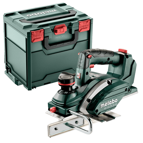 Metabo HO18LTX20 - 82 18v LTX 20 - 82 Planer Bare Unit with MetaBOX - 602082840 - HO18LTX20-82 - Metabo Power Tools UK - Trade Counter Direct