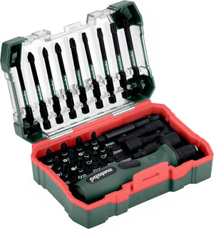 Metabo Impact Bit Set With Socket Wrench - 30 Piece - 626693000 - 626693000 - Metabo Power Tools UK - Trade Counter Direct