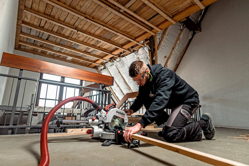 Metabo KGS 18 LTX BL 216, Brushless 8" Crosscut Mitre Saw, Body Only - 614216850 - 614216850 - Metabo Power Tools UK - Trade Counter Direct