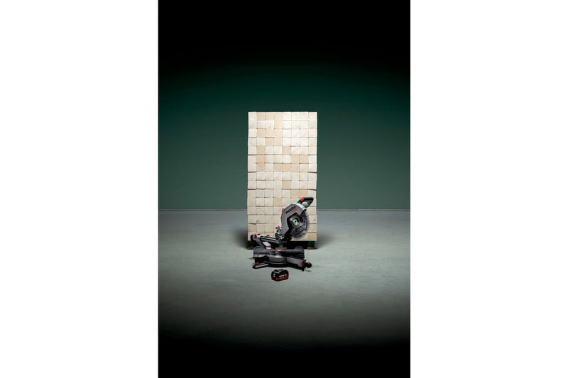 Metabo KGS 18 LTX BL 305, Brushless 12" Double bevel Cross Cut Mitre Saw, Body Only - 614305850 - 614305850 - Metabo Power Tools UK - Trade Counter Direct