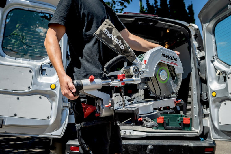 Metabo KGS 18 LTX BL 305, Brushless 12" Double bevel Cross Cut Mitre Saw, Body Only - 614305850 - 614305850 - Metabo Power Tools UK - Trade Counter Direct