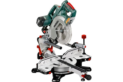 Metabo KGSV 72 Xact 240V 8" double bevel sliding mitre saw - 611216000 - 611216000 - Metabo Power Tools UK - Trade Counter Direct