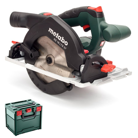 Metabo KS18LTX57 18v Circular Saw Body Plus Meta - Box - 601857840 - KS18LTX57 - Metabo Power Tools UK - Trade Counter Direct