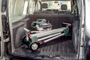 Metabo KSU251 Universal Extendable Mitre Saw Stand - 629005000 - KSU251 - Metabo Power Tools UK - Trade Counter Direct