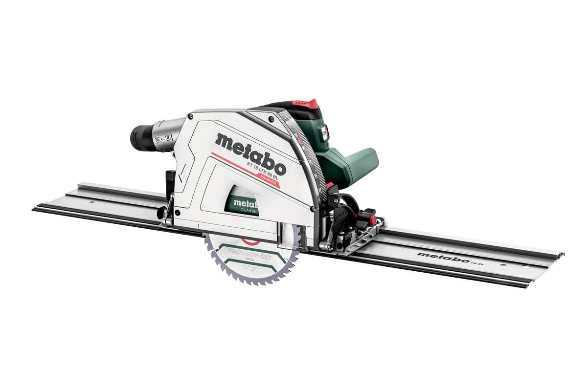 Metabo KT18LTX66BL 18V 165mm Plunge Cut Circular Saw Bare Unit + MetaBOX 601866840 - KT18LTX66BL - Metabo Power Tools UK - Trade Counter Direct