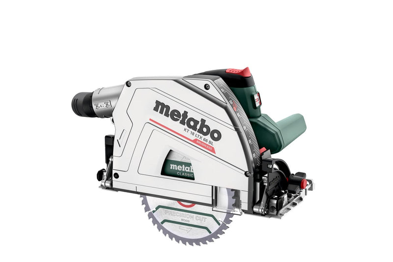 Metabo KT18LTX66BL 18V 165mm Plunge Cut Circular Saw Bare Unit + MetaBOX 601866840 - KT18LTX66BL - Metabo Power Tools UK - Trade Counter Direct