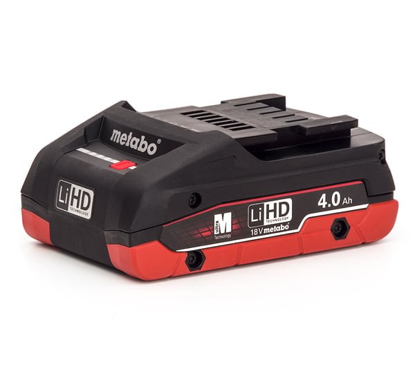 Metabo LIHD1840 18v 4.0Ah LiHD Compact Battery - 625367000 - LIHD1840 - Metabo Power Tools UK - Trade Counter Direct