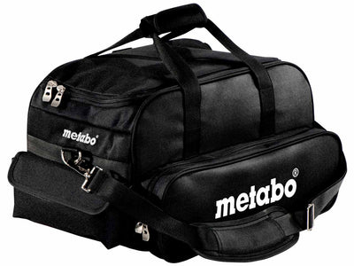 Metabo Limited Edition Black Canvas Tool Bag - 460 x 260 x 280mm - TOOLBAG-BLACK - Metabo Power Tools UK - Trade Counter Direct
