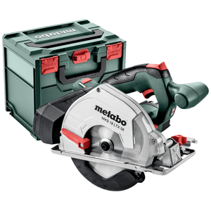 Metabo MKS18LTX58 18V Metal Cutting Circular Saw Bare Unit + MetaBOX - 600771840 - MKS18LTX58 - Metabo Power Tools UK - Trade Counter Direct