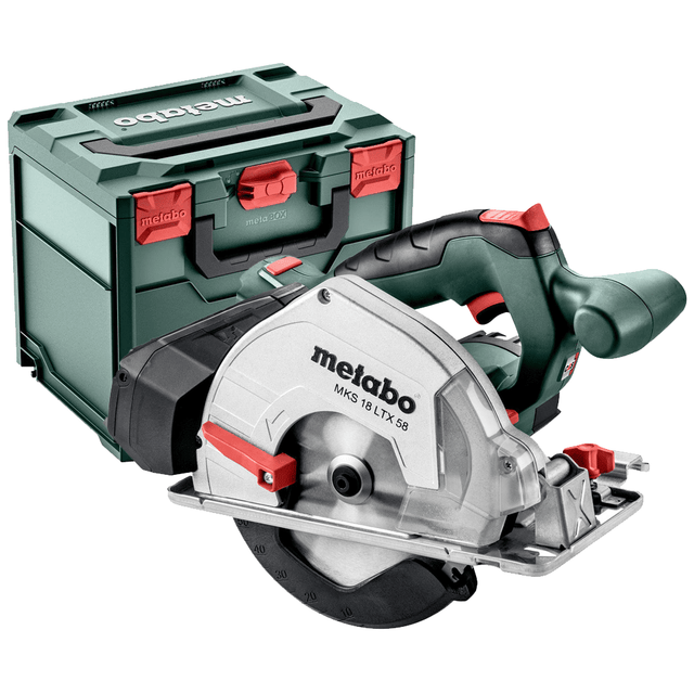 Metabo MKS18LTX58 18V Metal Cutting Circular Saw Bare Unit + MetaBOX - 600771840 - MKS18LTX58 - Metabo Power Tools UK - Trade Counter Direct