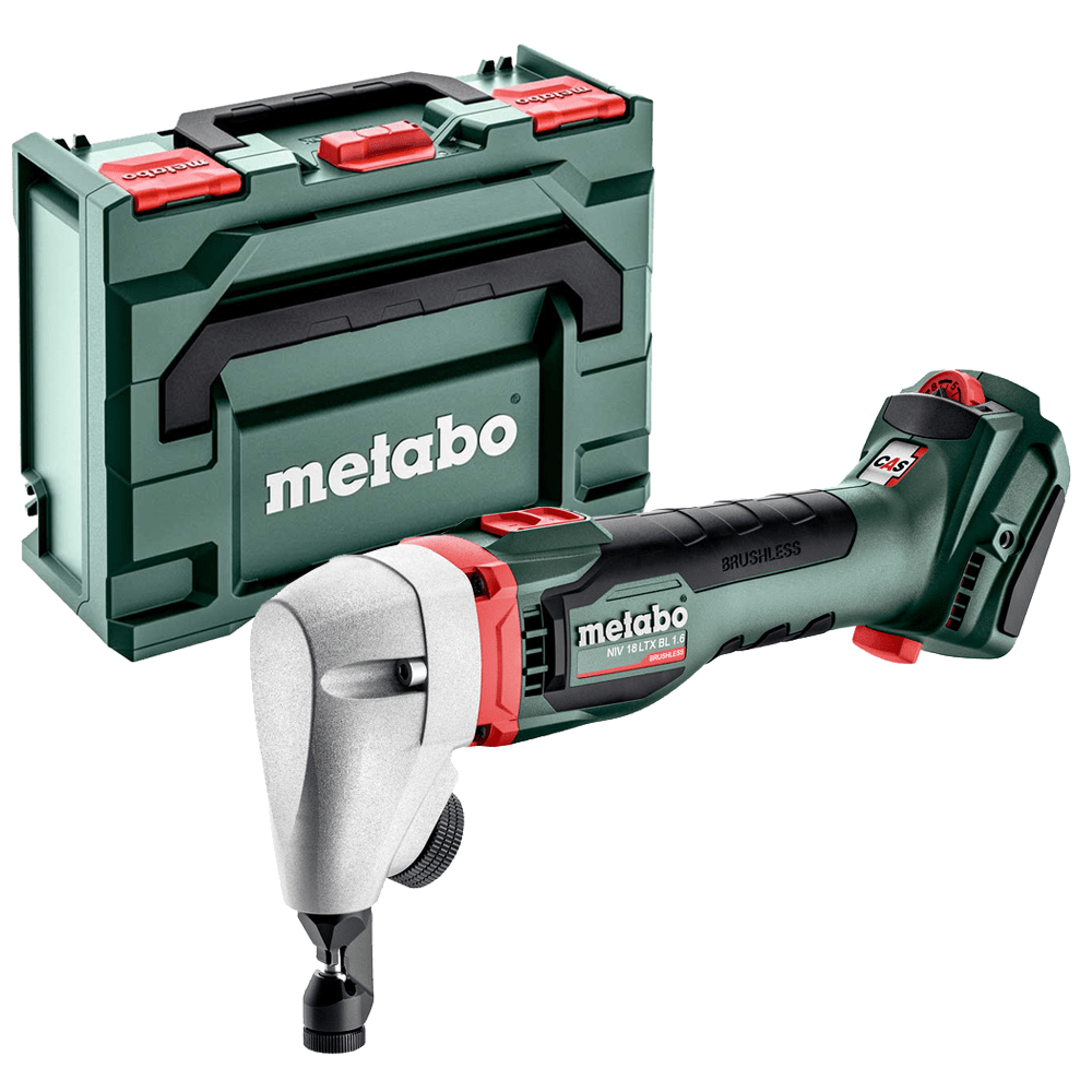 Metabo NIV18LTXBL 1.6 18v BL Nibbler Bare Unit with MetaBOX - 601614840 - NIV18LTXBL - Metabo Power Tools UK - Trade Counter Direct