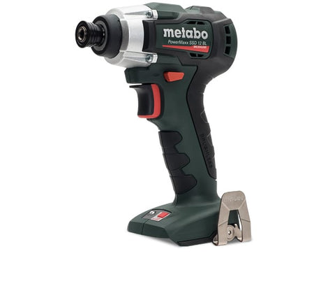 Metabo PMSSD12BL PowerMaxx Brushless 12V Cordless Impact Driver Bare Unit - 601115840 - PMSSD12BL - Metabo Power Tools UK - Trade Counter Direct