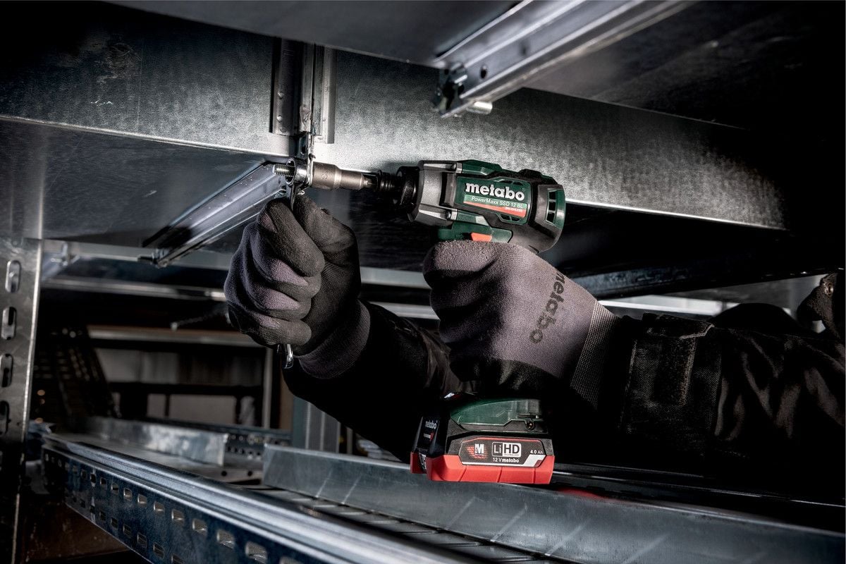 Metabo PMSSD12BL PowerMaxx Brushless 12V Cordless Impact Driver Bare Unit - 601115840 - PMSSD12BL - Metabo Power Tools UK - Trade Counter Direct