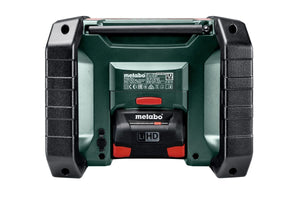 Metabo R12 - 18DABBT (R 12 - 18 DAB+ BT) Cordless Worksite Radio - 600778380 - R12-18DABBT - Metabo Power Tools UK - Trade Counter Direct