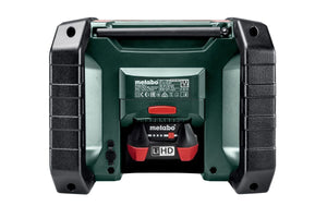 Metabo R12 - 18DABBT (R 12 - 18 DAB+ BT) Cordless Worksite Radio - 600778380 - R12-18DABBT - Metabo Power Tools UK - Trade Counter Direct