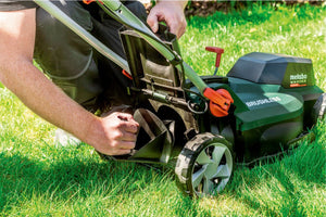 Metabo RM36 - 18LTXBL36 Brushless Lawn Mower 601716850 - RM36-18LTXBL36 - Metabo Power Tools UK - Trade Counter Direct