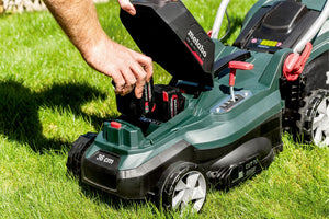 Metabo RM36 - 18LTXBL36 Brushless Lawn Mower 601716850 - RM36-18LTXBL36 - Metabo Power Tools UK - Trade Counter Direct