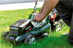 Metabo RM36 - 18LTXBL36 Brushless Lawn Mower 601716850 - RM36-18LTXBL36 - Metabo Power Tools UK - Trade Counter Direct