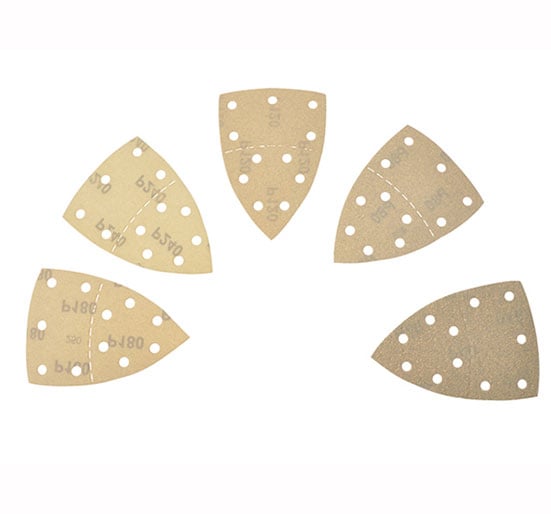 Metabo Sanding Sheets Pack of 10 Assorted Suitable for Paint FMS200 - Pack of 10 - MPT625618 - Metabo Power Tools UK - Trade Counter Direct