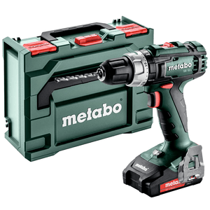 Metabo SB18L Combi Hammer Drill 18V 2 x 2.0Ah Li - ion - SC30 Charger with MetaBOX - 602317580 - SB18L - Metabo Power Tools UK - Trade Counter Direct