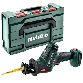 Metabo SSE18LTXC Recip One Handed Compact Bare Unit with MetaBOX - 602266840 - SSE18LTXC - Metabo Power Tools UK - Trade Counter Direct