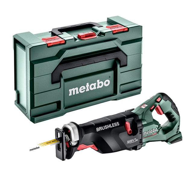 Metabo SSEP18LTXBLMVT 18V BL Sabre Saw Bare Unit + MetaBOX - 602258840 - SSEP18LTXBLMVT - Metabo Power Tools UK - Trade Counter Direct