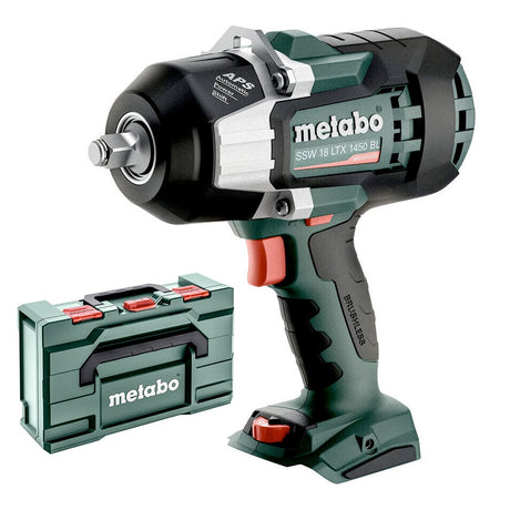 Metabo SSW18LTX1450BL 1/2 High Torque Impact Wrench with MetaBOX - SSW18LTX1450BL - Metabo Power Tools UK - Trade Counter Direct