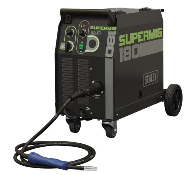 Sealey SUPERMIG180 Professional MIG Welder with Binzel Euro Torch 180A 230V