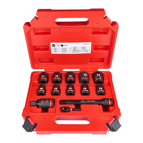 Milwaukee 1/2" Impact Socket Sets II - 4932480456 - Milwaukee Tools UK - Trade Counter Direct