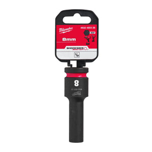 Milwaukee 1/2" Impact Sockets - Deep II - 4932480328 - Milwaukee Tools UK - Trade Counter Direct