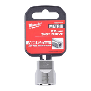 Milwaukee 3/8 Drive Sockets - 4932479996 - Milwaukee Tools UK - Trade Counter Direct